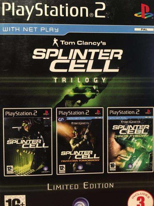 PS2 - Tom Clancy`s Splinter Cell Trilogy Limited Edition