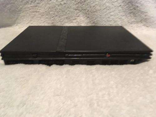Playstation 2 - Black Slim Line Console Only - Spares / Repairs See Description
