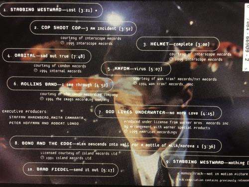 CD - Johnny Mnemonic - Music From The Motion Picture