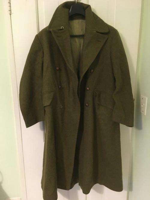 Army Trench Coat Ensign 1968 Size 4
