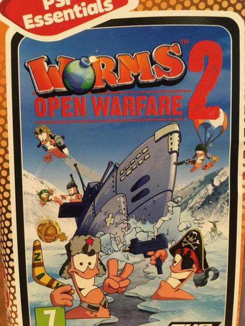 PSP - Worms 2 Open Warfare - PSP Essentials