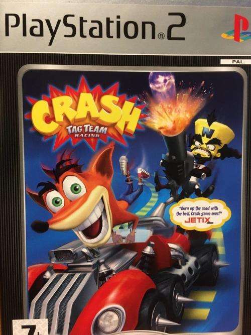 PS2 - Crash Tag Team Racing - Platinum