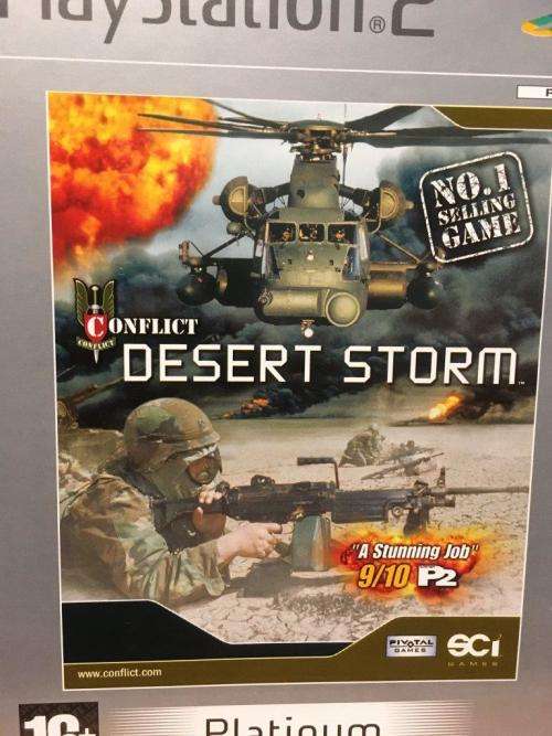 PS2 - Conflict Desert Storm - Platinum