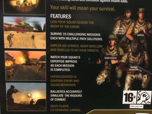 PS2 - Conflict Desert Storm - Platinum