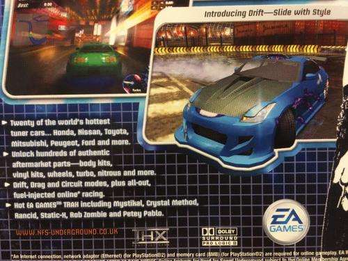 PS2 - Need For Speed Underground