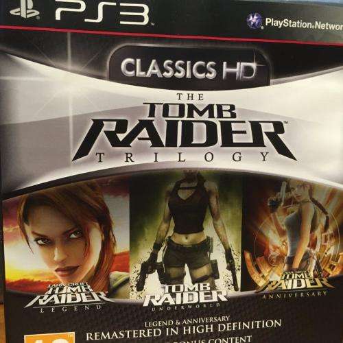 PS3 - The Tomb Raider Trilogy