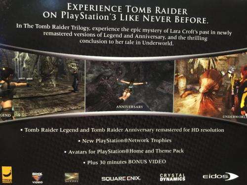 PS3 - The Tomb Raider Trilogy