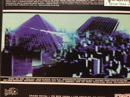 CD - Atari Teenage Riot - Burn, Berlin, Burn!