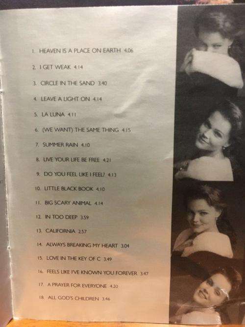 CD - Belinda Carlisle - A Place On Earth - The Greatest Hits