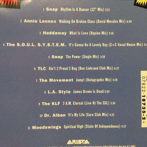 CD - The House of Groove - Arista's Most Fierce Tracks