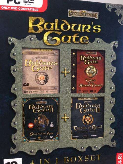 PC - Baldurs Gate 4 in 1 Box Set