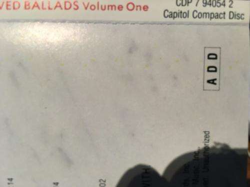 CD - Roger Whittaker - Best Loved Ballads Volume One