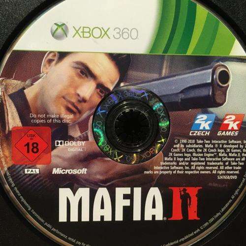 Xbox 360 - Mafia II (Disc Only)