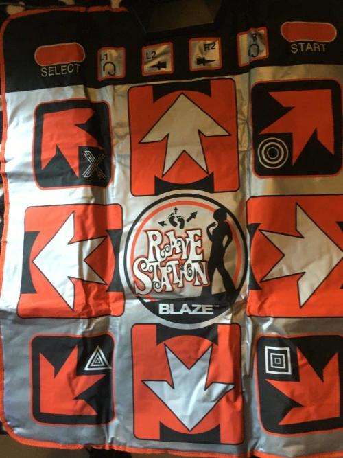 PS2 - Rave Station Dance Mat + Dance UK XL Party Game (Boxed)