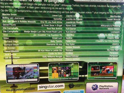 PS3 - Singstar - Afrikaanse Treffers