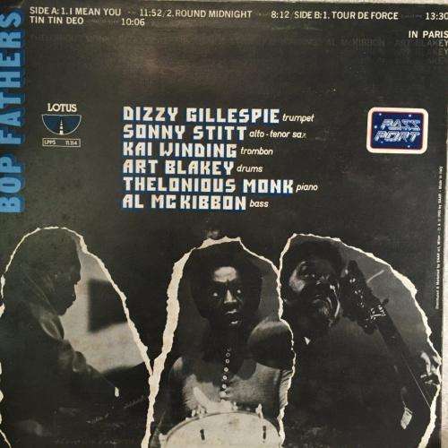 LP - Bop Fathers - In Paris