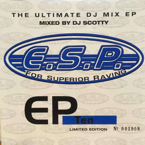 CD - E.S.P for Superior Raving - EP Ten Limited Edition (No 000798)