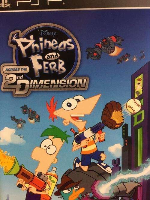 PSP - Phineas and Ferb Across the 2nd Dimension