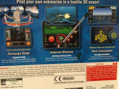 Nintendo 3DS - Steel Diver