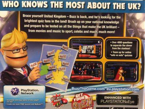 PS3 - BUZZ! Brain of the UK