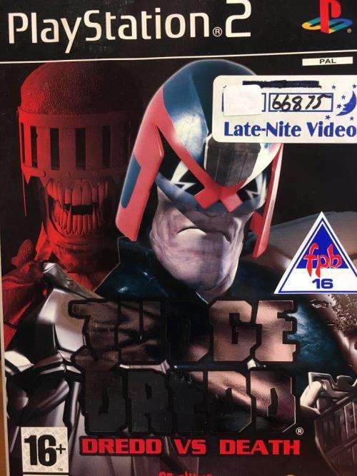 PS2 - Judge Dredd Dredd Vs Death