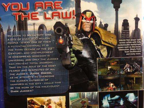 PS2 - Judge Dredd Dredd Vs Death