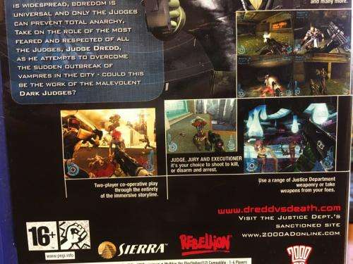 PS2 - Judge Dredd Dredd Vs Death