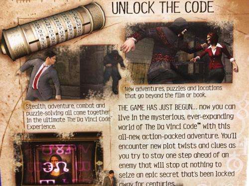 PS2 - The Da Vinci Code