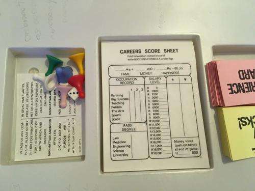 Vintage Careers - Parker Brothers - Bilingual