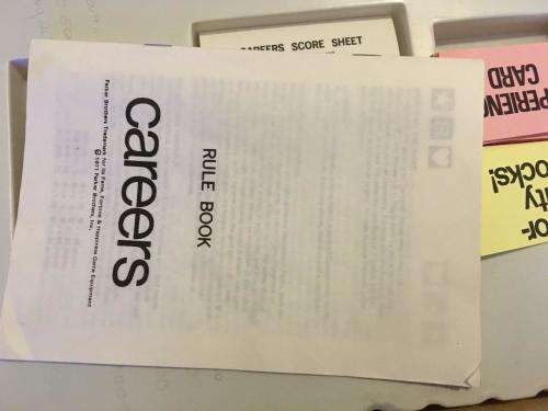 Vintage Careers - Parker Brothers - Bilingual