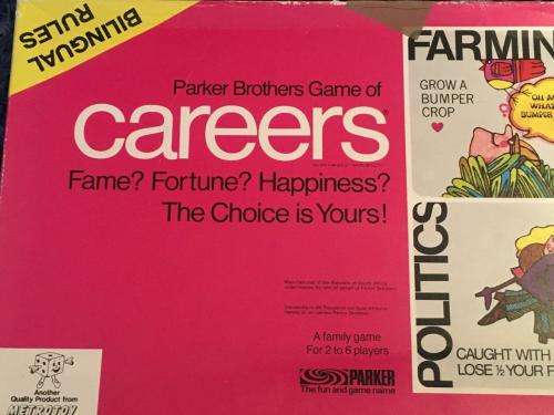 Vintage Careers - Parker Brothers - Bilingual