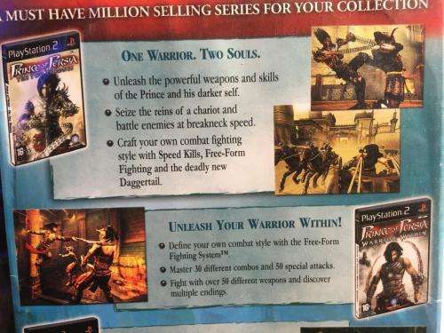 PS2 - Prince of Persia Trilogy