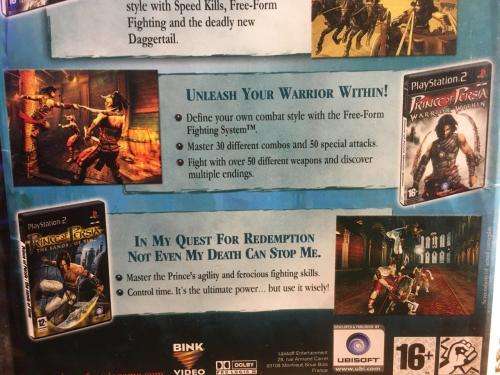 PS2 - Prince of Persia Trilogy