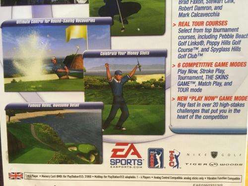 PS2 - Tiger Woods PGA Tour 2001