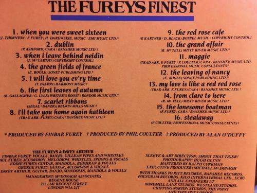 CD - The Fureys - Finest