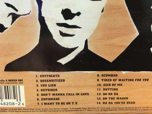 CD - Green Day - Shenanigans  WBCD 2027