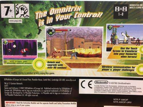 Nintendo DS - Ben 10 Protector of Earth