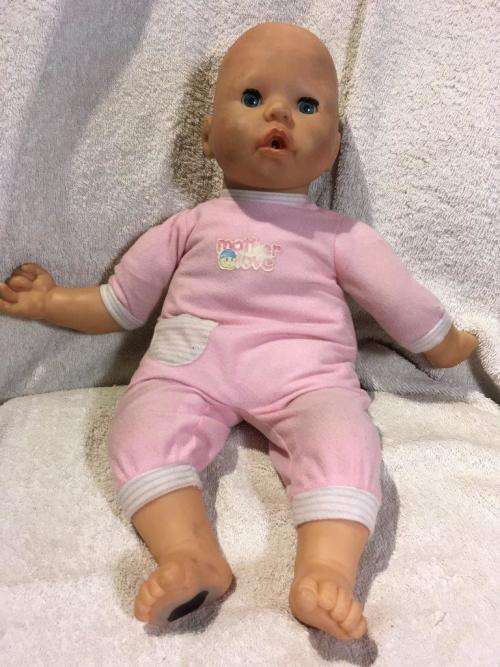 Zapf Baby Born Battery operated Crying baby  +- 43cm