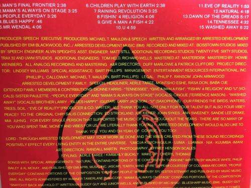 CD - Arrested Development - 3 Years 5 Months and 2 Days in The Life of