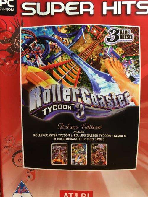 PC - Rollercoaster Tycoon 3 Deluxe Edition