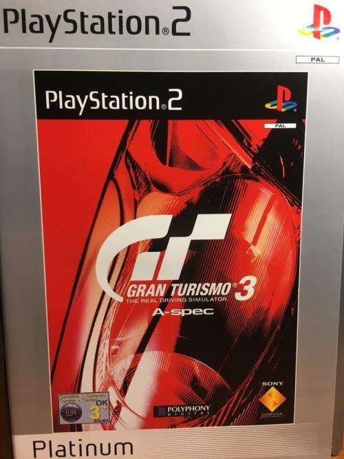 PS2 - Gran Turismo 3 A-Spec - Platinum