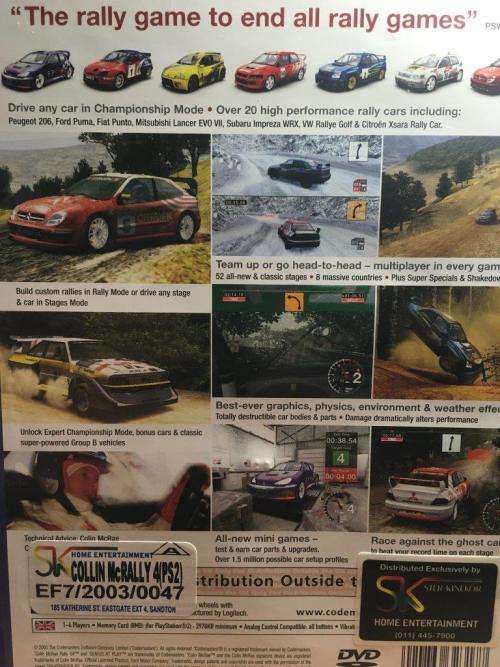 PS2 - Colin McRae Rally 04