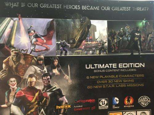PS3 - Injustice Gods Among Us Ultimate Edition
