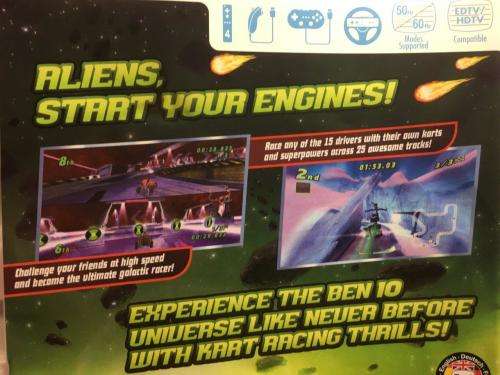Wii - Ben 10 Galactic Racing