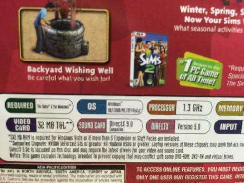 PC - The Sims 2 - Seasons Expansion Pack