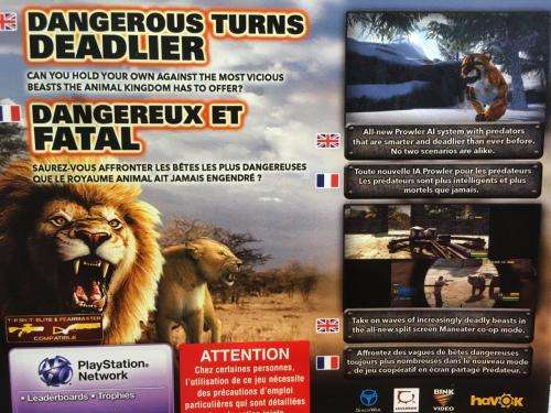 PS3 - Cabela`s Dangerous Hunts 2013