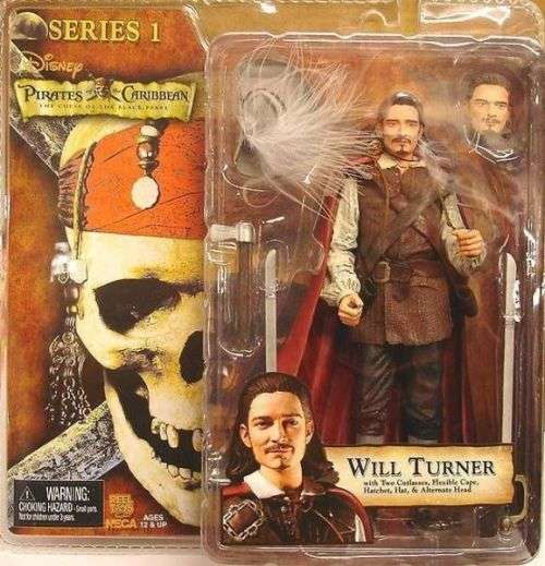 NECA - Pirates of the Caribbean - Will Turner - Series 1 The Curse of Black Pearl