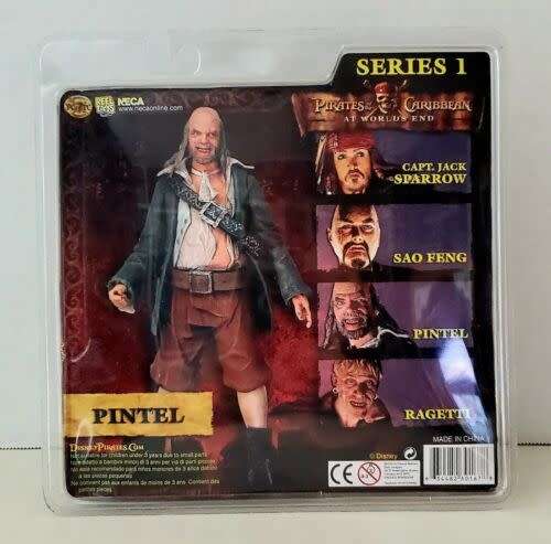 NECA - Pirates of the Caribbean - Pintel - Series 1 At Worlds End (7 Inch Figure)