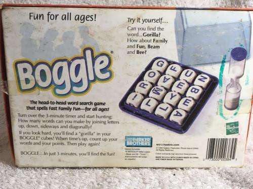Boggle - Parker Brothers Habro