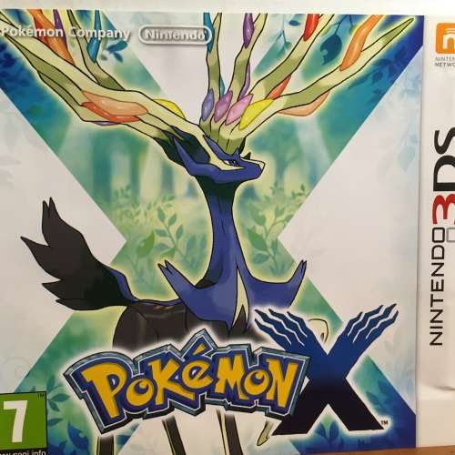 Nintendo 3DS - Pokemon X (Case and cover only)